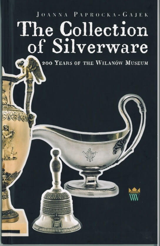 Okładka do książki pt. "The Collection of Silverware". 